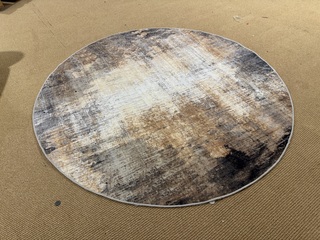 Karpet, meerkleurig, doorsnee 200 cm